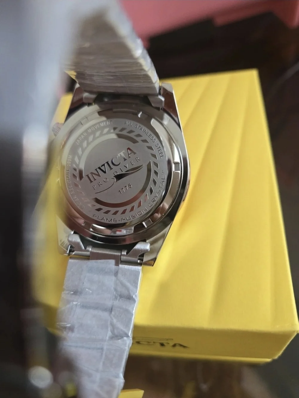 1775 Invicta Pro Diver Men’s Rose Gold and Silver Two-Tone Watch 43.5mm